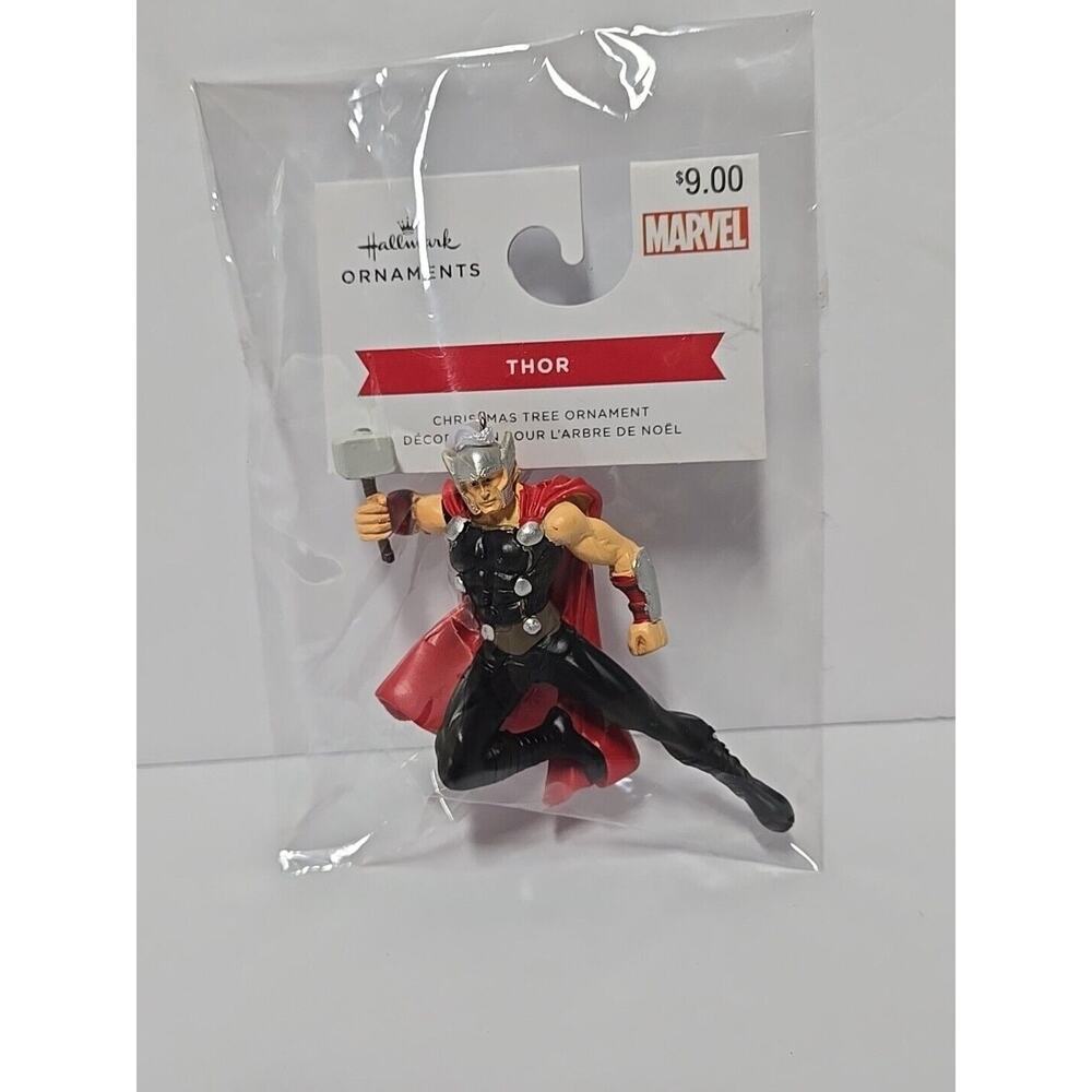 Thor Hallmark Christmas Ornament, Marvel , FIGURE ( THOR ) Super Hero